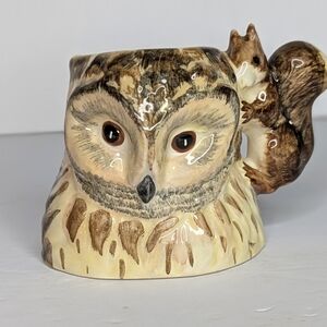 Vintage 1987 Beswick Beatrix Potter Old Mr. Brown Character Jug